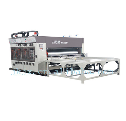 Factory Carton Packing Machinery Semi Automatic Flexo Ink Printing Slotting Die Cutting Machine